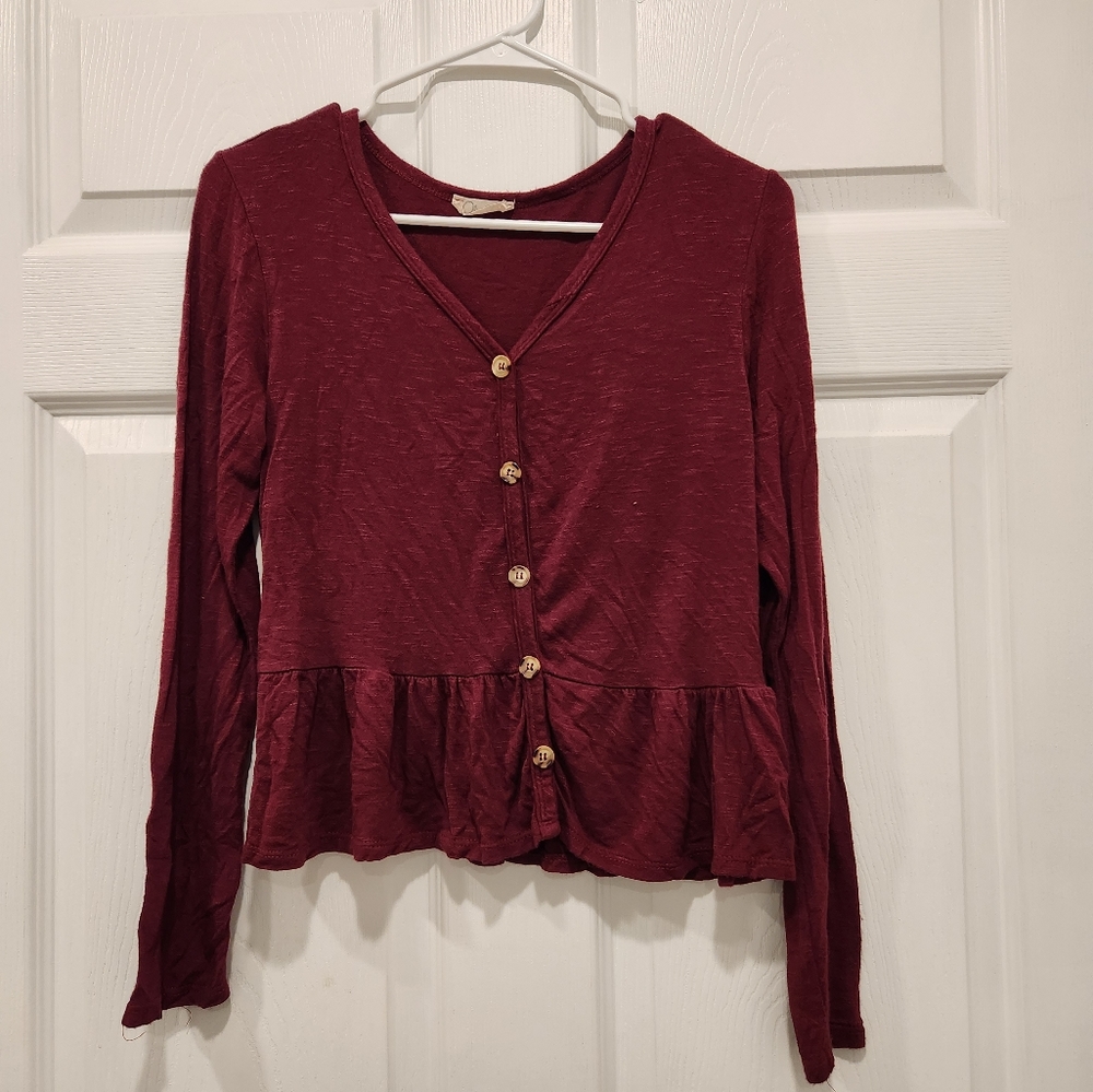 Maroon Sweater